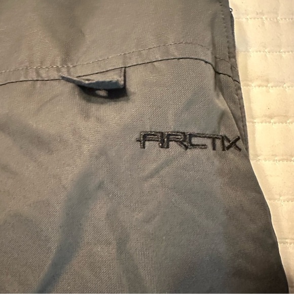 Arctix Kids Gray Insulated Bib Overalls Ski Snow Pants Youth Size L 5K winter - Picture 6 of 15